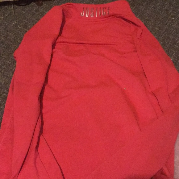 Cute justice hot pink sweater - Picture 2 of 2